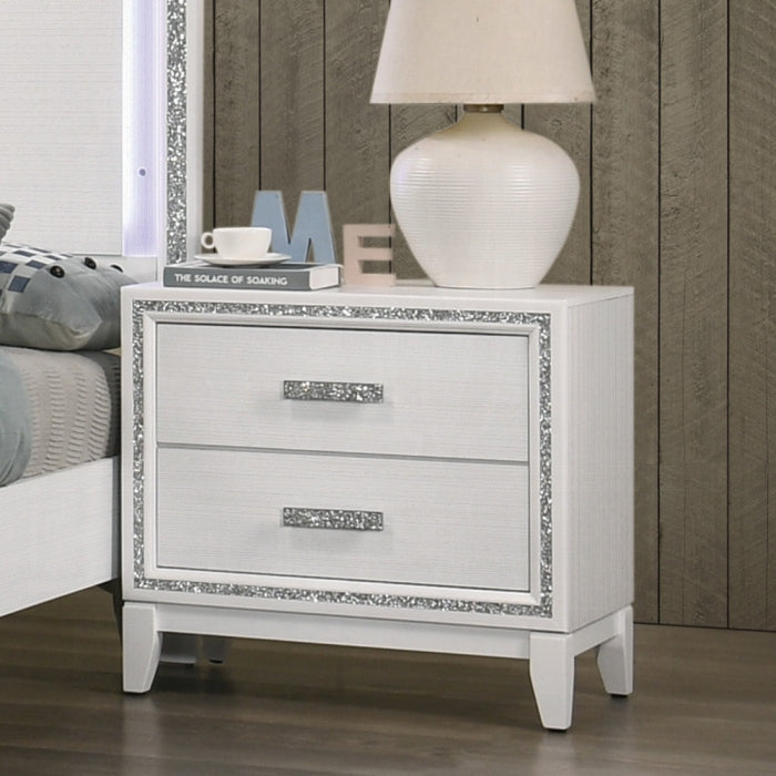 Haiden Nightstand - White