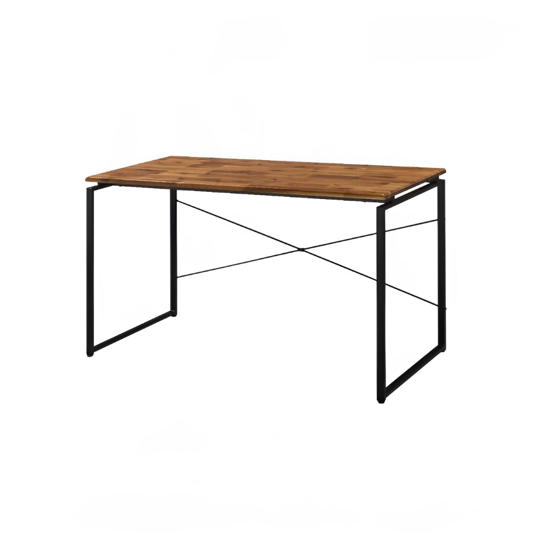 Jurgen Writing Desk - Oak & Black Finish