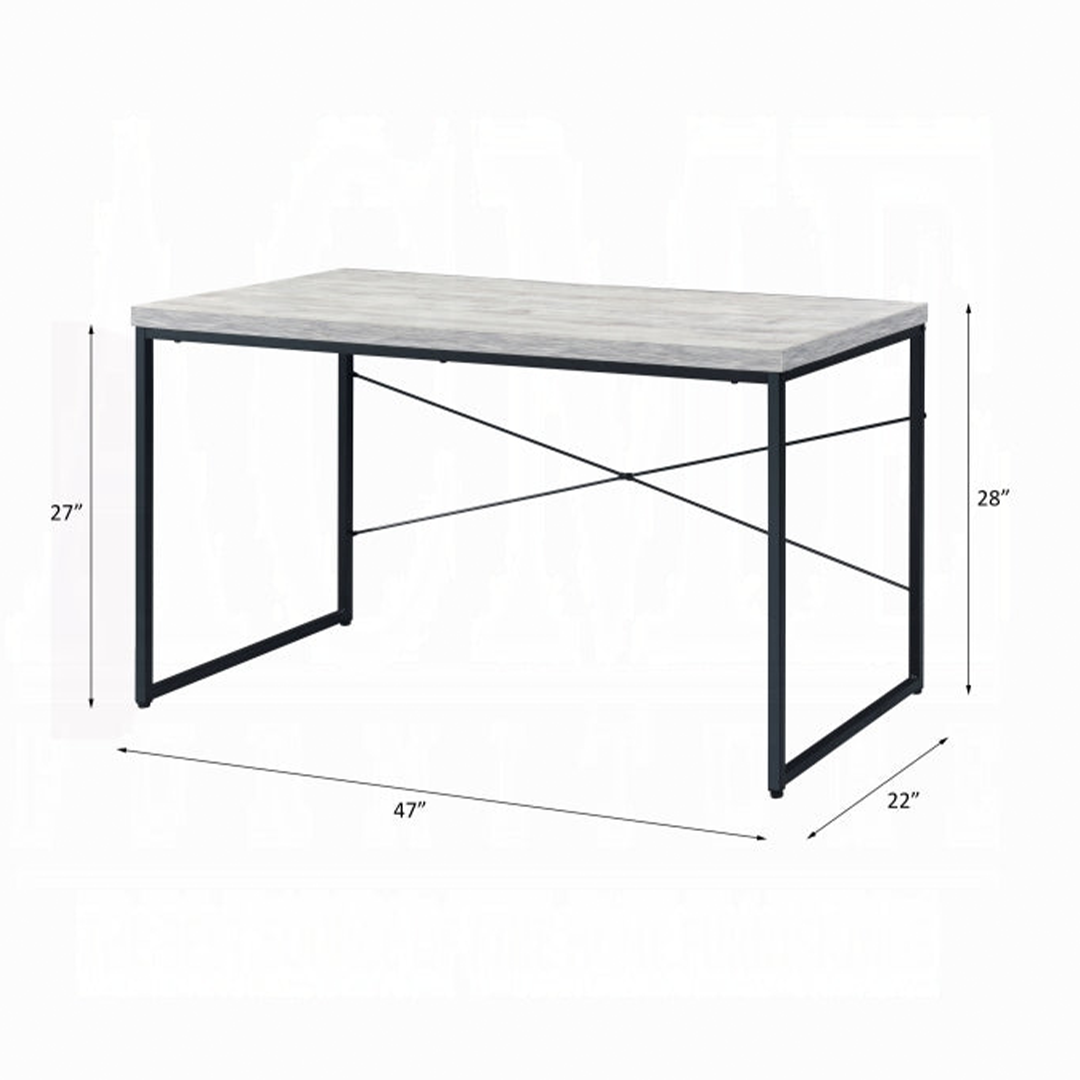 Bob Writing Desk - White & Black