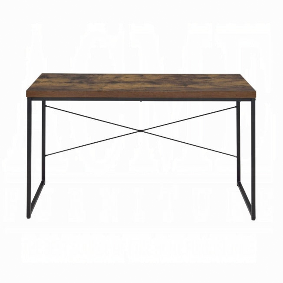 Bob Writing Desk(Same Ac00906) - Oak & Black Finish