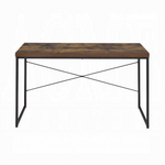 Bob Writing Desk(Same Ac00906) - Oak & Black Finish