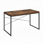 Bob Writing Desk(Same Ac00906) - Oak & Black Finish