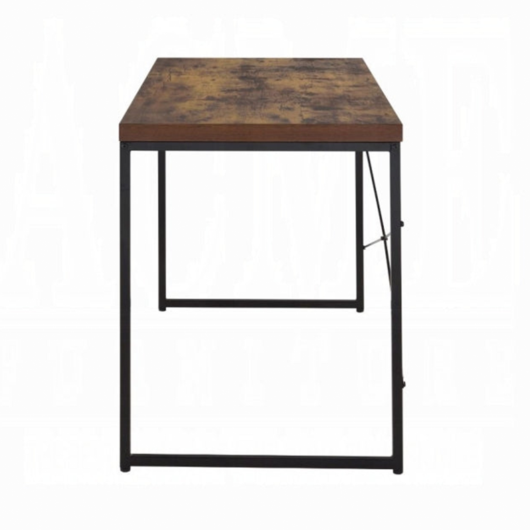 Bob Writing Desk(Same Ac00906) - Oak & Black Finish