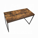 Bob Writing Desk(Same Ac00906) - Oak & Black Finish