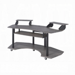 Eleazar 71" Music Studio Desk - Black