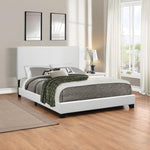 Mauve Twin Upholstered Bed White